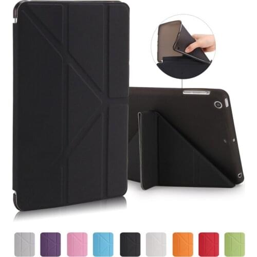 Tablet Cover for iPad Mini 2 3 Smart Case PU Leather Silicone Stand Cover for iPad Mini 2 Case Fundas With Anto Sleep /Wake up