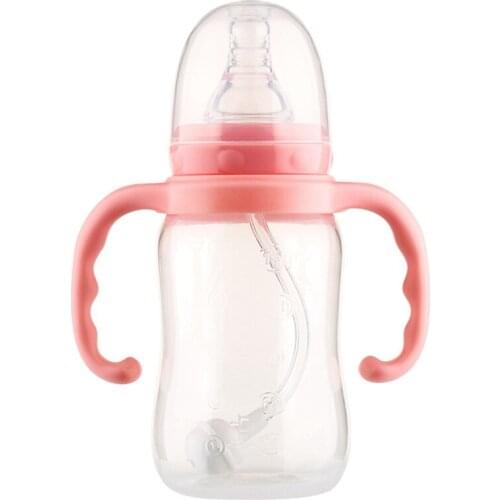 Baby Infant Training Drinking Bottles Cup Leak-Proof Safety Bottle Kids Cups Water Milk Bottle Soft 120/150/240/300ml