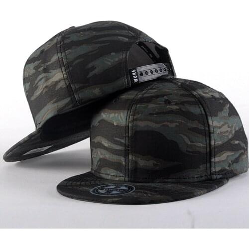 Men Women Baseball Camouflage Cap Casual Snapback Hat Hip-hop Adjustable Vintage High Street Caps Cappelli Da Sole #P2