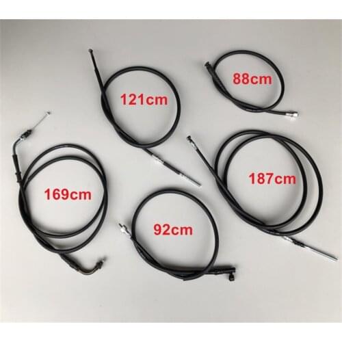Motorcycle throttle cable before and after the brake speed soft shaft wire rope For Honda SCR 100 WH100T GCC100 SCR100 SPACY100