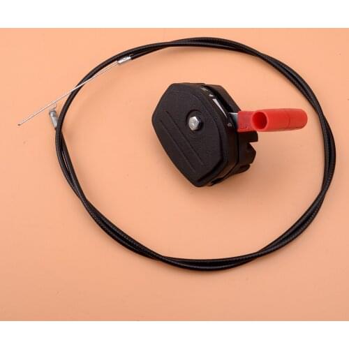 New Lawn Mower Throttle Pull Control Cable Choke Lever Fit for Electric Petrol Lawnmower Universal