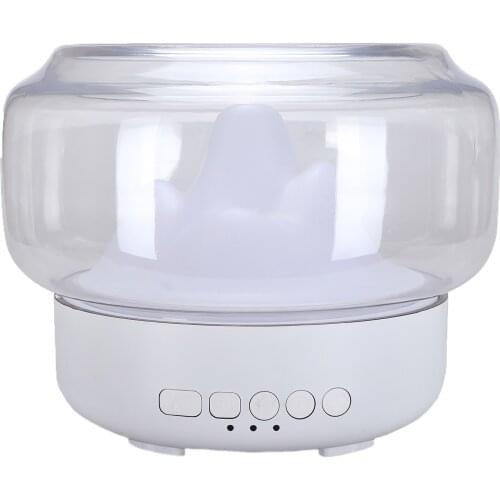 Landscape Humidifier 350ml Essential Oil Aroma Diffuser Mountain View Ultrasonic Humidifier Bluetooth With Warm Color Light