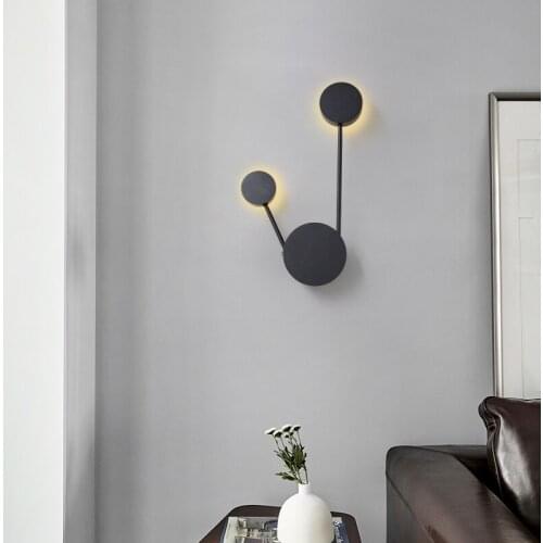 LED revolving wall lamp bedroom lamp corridor living room restaurant wall light 12W led light AC85-265V