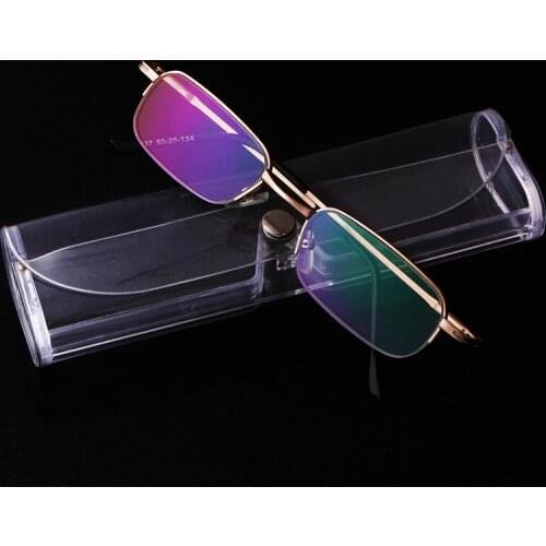 WHO CUTIE 2020 Reading Glasses Women Magnifying Degrees Rectangle Metal Frame Men Magnifies Glasses Presbyopic Eyeglasses S262