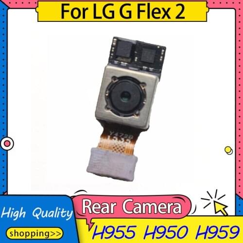 Free Shipping,Replacement Used Rear Camera For LG G Flex 2 H955 H950 H959 Back Rear Camera Module Flex Cable