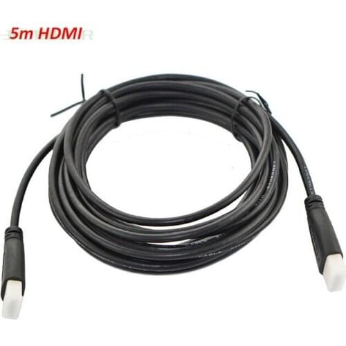 5M Gold Plated HDMI Cable 1.4 1080p 3D Video Cables for HDTV Splitter Switcher 10PCS/LOT