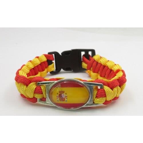 Infinity love spain Bracelet charm spain country bracelet fashion spain flag bracelet