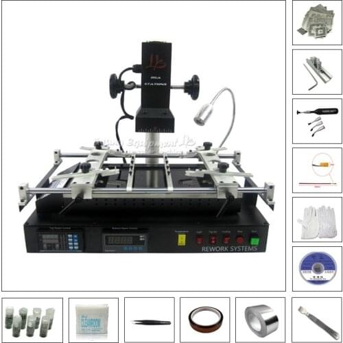 810pcs bga machine 2050W Infrared BGA Solder Station LY IR8500 with directly heating stencil for Laptop Motherboards Repair