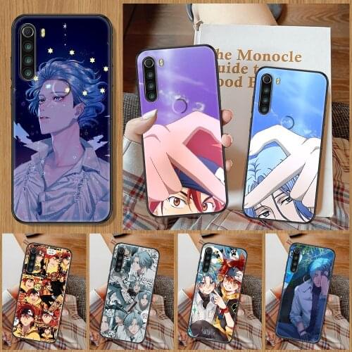 SK8 the Infinity Phone Case For Xiaomi Redmi Note 7 8 9 10 7A 8T 9A 9T 9S 10S Pro black painting back trend Etui 3D bumper