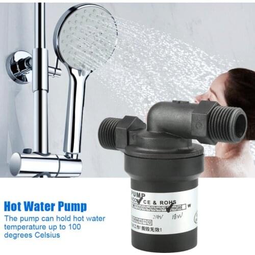 DC24V 18W Solar Pump Hot Water Pump For Solar Water Heater Hot Circulation Engineering Water Circulation Pump