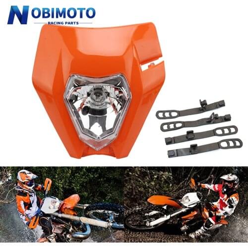 Motorcycle Headlight Supermoto Headlamp For EXC EXCF SXF SX XC XCW XCF XCFW 125 150 250 350 450 530 Enduro Motocross