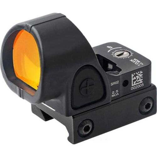 Mini SRO Red Dot Scope Holographic Reflex Sight for Glock/Rifle 20mm Rail Mount Hunting Holographic Tactical Rifle Scopes