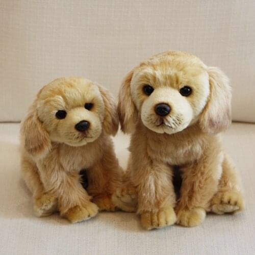 Toy Simulation Animal Home Decoration Labrador Dog Doll Plush Toy Cute Puppy Doll