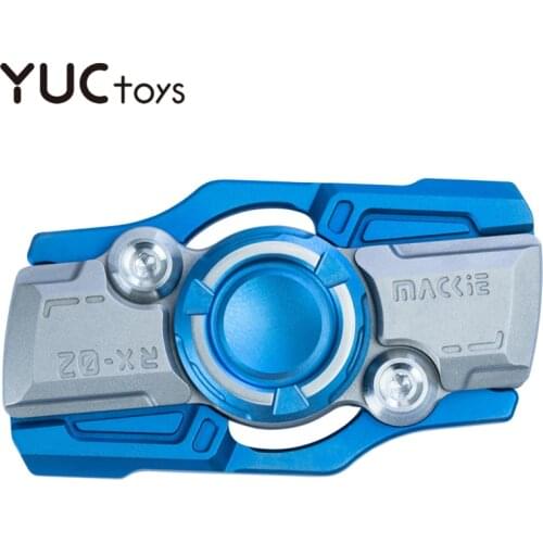 Cupronickel Fidget Hand Spinner Toy for kids Adults Office Relief Stress EDC R188 Brass Two-Blades Mute Bearing Deformation