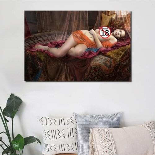 Sexy Game Girl Wallpaper Wall Art Canvas Posters Prints Painting Oil Wall Pictures For Modern Living Room Home Decor Artwork HD