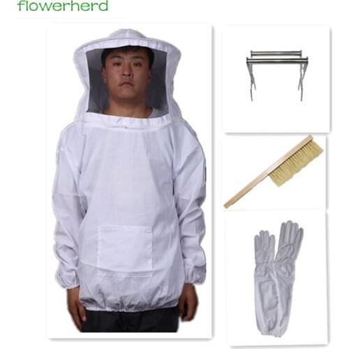 Beekeeping equipment Gloves Bee Frame Holder with Lifter Grip Bee Frame Professional Anti Bee for Apiculture Beekeeper