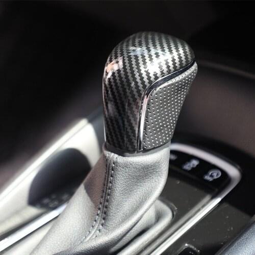 For Toyota Ralink Corolla gear lever head mahogany carbon fiber gear lever handball
