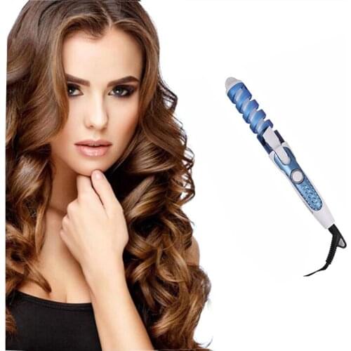Magic Hair Curler Roller Spiral Curling Iron Salon Curling Wand Electric Professional Hair Styler Beauty Styling Tool