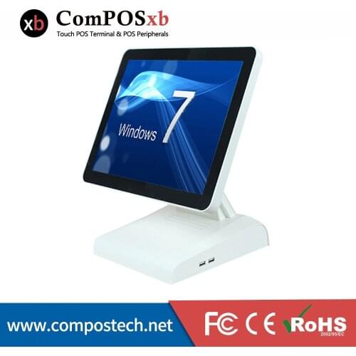 High Quality 15 Inch POS Terminal/Epos/POS System For Retail Stores POS System Built-In VFD Customer Display