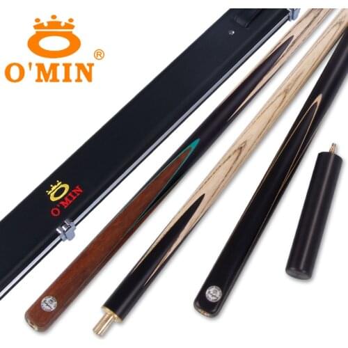 Xmlivet New Handmade Single Snooker Cues One-Piece in 9.5-10mm Stick with Cue Case Snooker Cue Stick and Cue Case Set