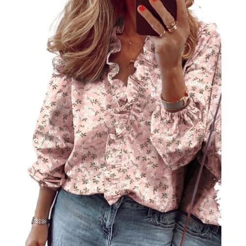 Womens Tops Plus Size 5XL Blouse Shirt Woman DE Elegant Streetwear Blouses Ladies Tee White Shirts Long Short Sleeve Blue Top