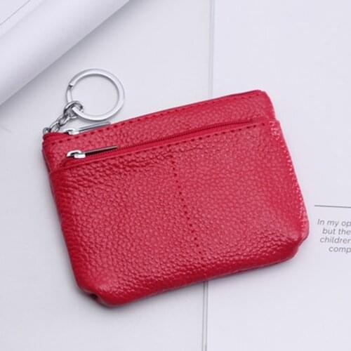 Women Leather Mini Purse Wallet Coin Money Credit Card Key Holder Short Zipper Wallet Кошелек Женский Кожаный Monedero Mujer