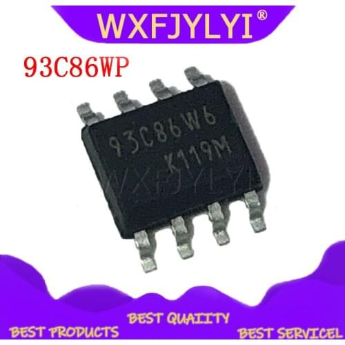 10PCS 93C86 = 93C86WP ST SOP-8 integrated circuit