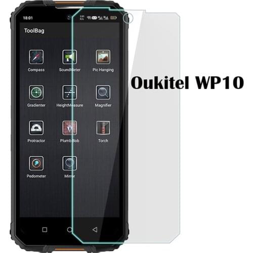 2.5D Tempered Glass for Oukitel WP10 5G WP 10 Screen Protector For OUKITEL WP10 Front Protective Film Transparent Glass Cover