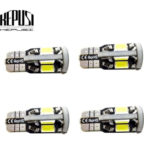 4X T10 LED Car Light Canbus 194 W5W Auto LED Bulbs Car Styling White For Hyundai ix35 elantra solaris creta i20 getz tucson