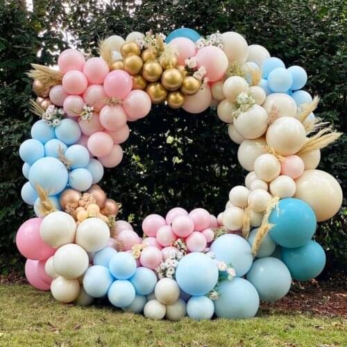 60/80/100cm Plastic Artificial Flower Wreath Frame Wedding Decoration DIY Arch Bow Balloon Flowers Garland Christmas Party Decor