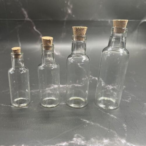 800pcs Mini Glass Bottles Delicate Cork Stoppers Wish Bottles DIY Miniature Bottles Favor Cute Small Glass Jars Wedding Bottles