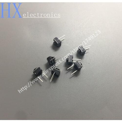 Free shipping 100PCS 6 * 6 * 5MM touch switch button switch 2 pin in the middle two feet 6x6x5