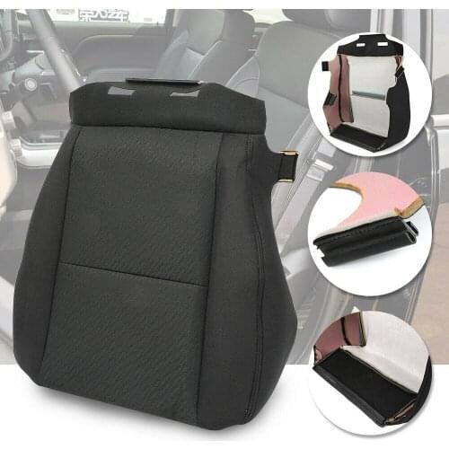 For 2007 - 2014 Chevy Silverado 1500 2500HD 3500HD Driver Bottom Cloth Seat Cover