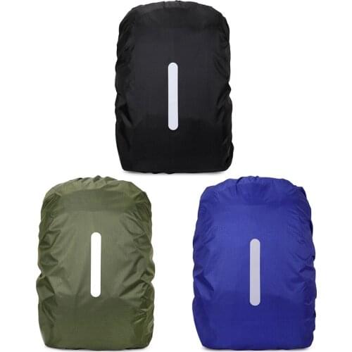 Rain Cover For Backpack 20L 35L 45L 60L 70L Reflective Waterproof Bag Camo Outdoor Camping Hiking Climbing Dust Raincover