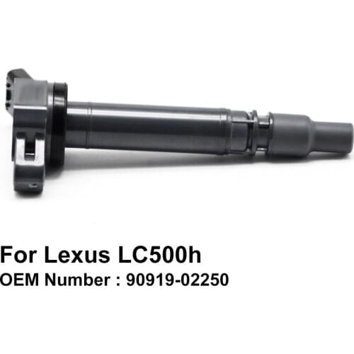 COWTOTAL Ignition Coil for Lexus LC500h LS500h Engine Code 8GR-FXS 3.5L OEM 90919-02250 90919-A2005 90919-02256 ( Pack of 4 )