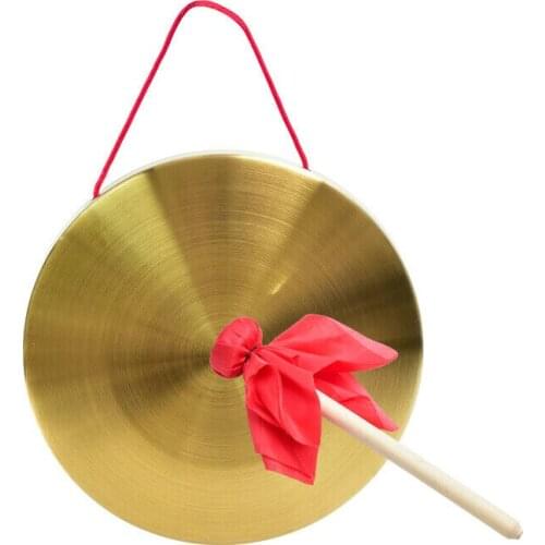 22cm 32cm Chinese Gong instrument traditional percussion instrument Hand Gong folk instrument