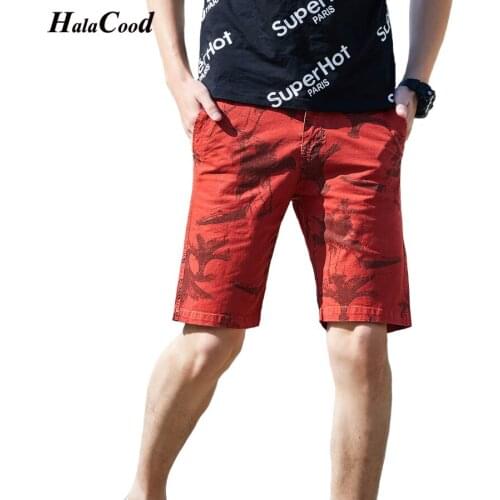 Hot Sell 2019 Brand Summer New Fashion Mens Casual Shorts Cotton Slim Mid Beach Short Joggers Knee Length Male Shorts Size 29-38