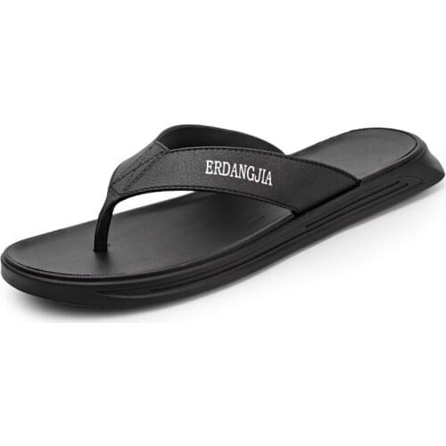 New Men Flip Flop Men High Quality Slippers Sandals fashion Non-slid Wearable shoes Indoor Outdoor Beach Fashion Slipper