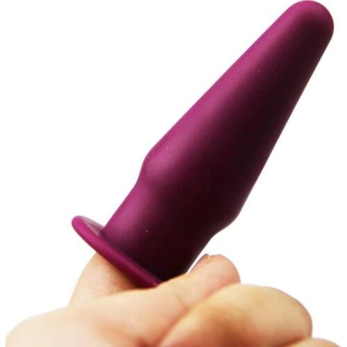 Candiway Soft Silicone Waterproof Finger Anal Plug Clitoris Stimulation Adult Masturbation Sex Toys For Men Women