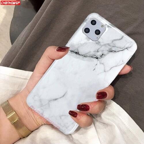 Cracked Marble Soft Phone Case For iPhone 11 Pro X XR XS Max 7 8 6 6S Plus Cases Fundas Silicone Soft TPU Back Cover Shell Coque