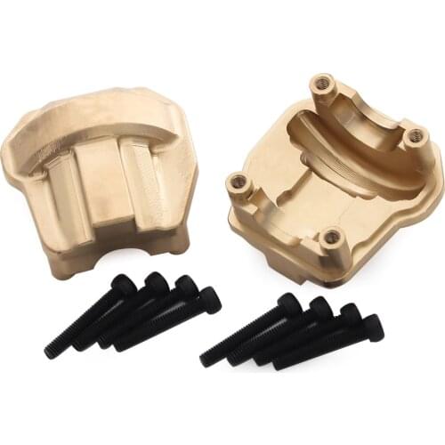 SCX10 III Differential Cover Brass Weight for 1/10 RC Crawler Car Axial AXI03007 AXI03006 Jeep Wrangler Lower Center of Gravity