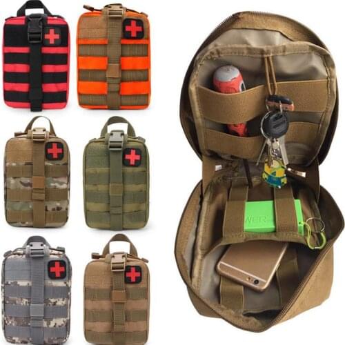 Outdoor Travel First Aid Bag MOLLE Survival Emergency EMT Medical Waist Pouch