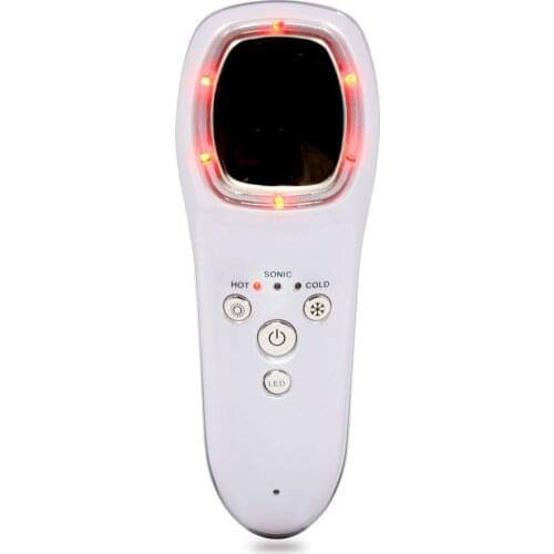 Ultrasonic Hot Cold Firming Face Fast Shrink Pore Rejuvenation Vibration Facial massage 6/42 degrees alternately Shrink pores
