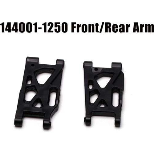 Wltoys 1:14 RC Car Spare Parts 144001-1250 Front and Rear Arm RC Car Parts Arms for 144001 Upgrade Metal Arms 1250