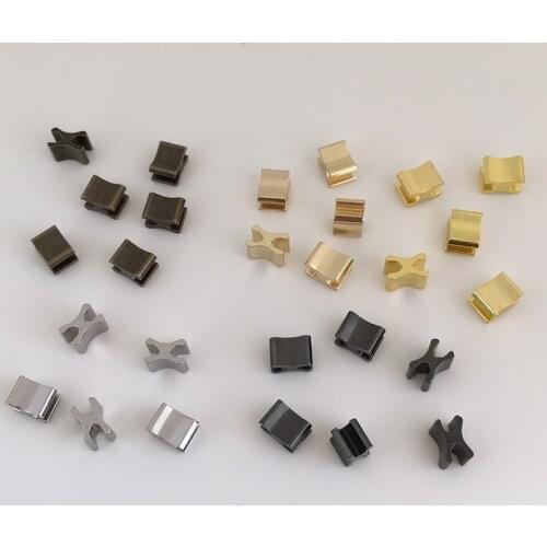 10pcs 3# 5# 8# U Shaped Metal Zipper Up Stopper DIY Sewing Craft Clothes Pants Zipper Accessories