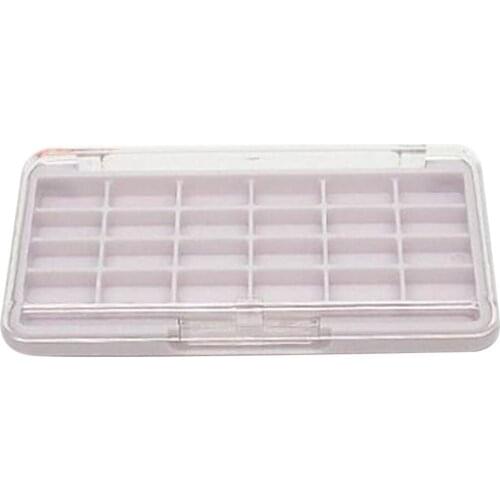 24 Slots Eyeshadow Palette Box DIY Lipstick Pressed Powder Holder Container Case