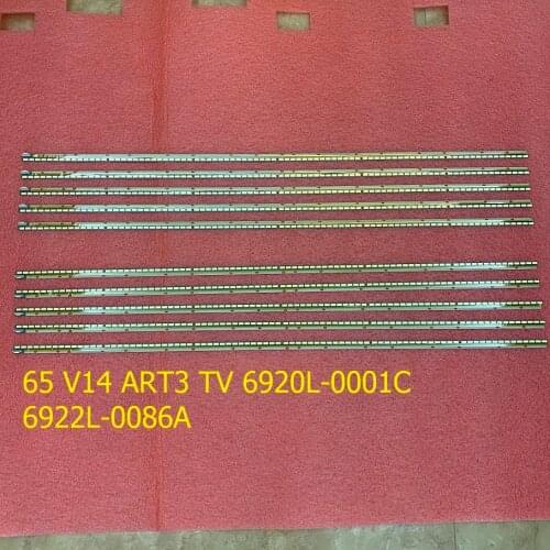 5set=10pcs LED backlight strip for LG 65UB950V 60UH6150 LC650EQD(FG)(F2) 65 V14 ART3 6920L-0001C 6922L-0086A 6916L-1747A 1748A
