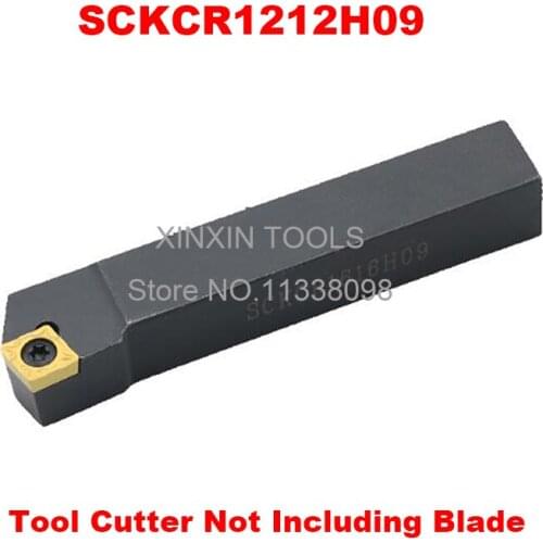 SCKCR1212H09/ SCKCL1212H09 CNC External turning tool holder,Screw on Clamp Lathe Cutting Tool holder For CCMT09T304 Inserts