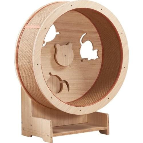 Well Design Eco-Friendly Cat Exercise Running Wheel Cat Running Wheel