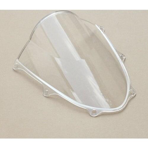 Motorcycle Clear Double Bubble Windscreen Windshield Screen ABS Shield Fit For Suzuki GSXR GSXR1000 GSX-R1000 2017-2019 K17